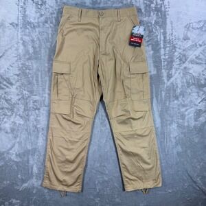 Rothco Relaxed Fit BDU Cargo Pants Men's Size Medium Khaki Tan Combat Pants